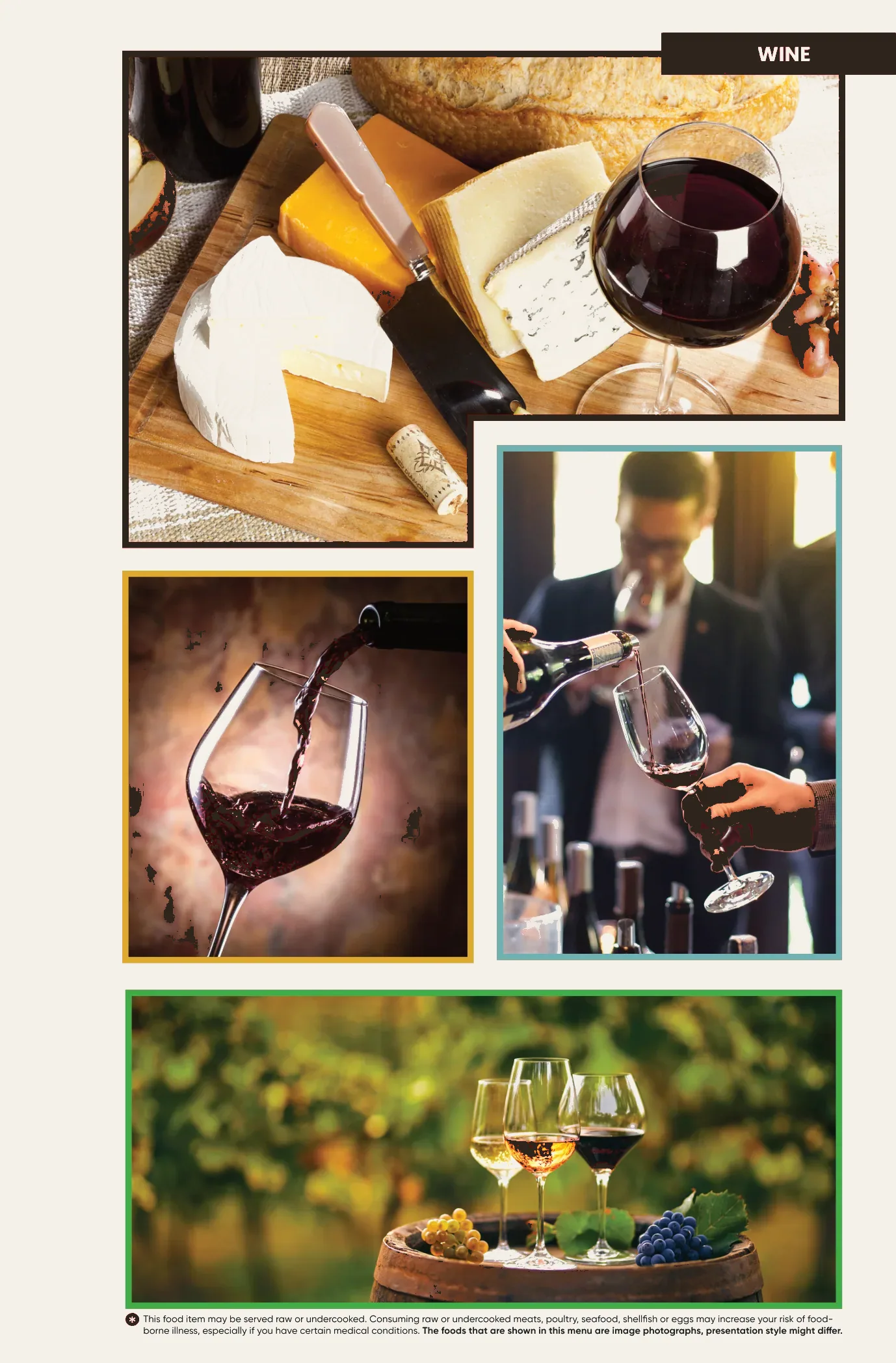 East West menu page 13