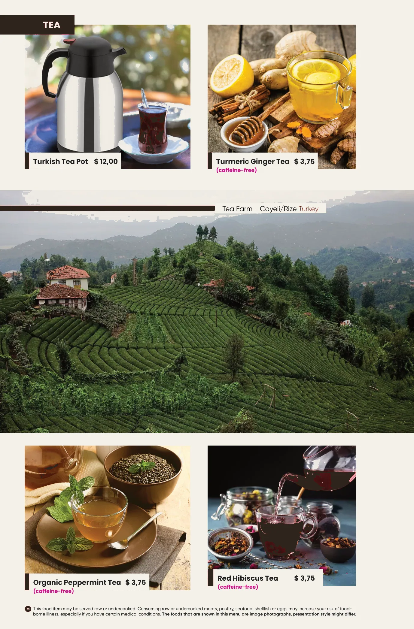 East West menu page 24